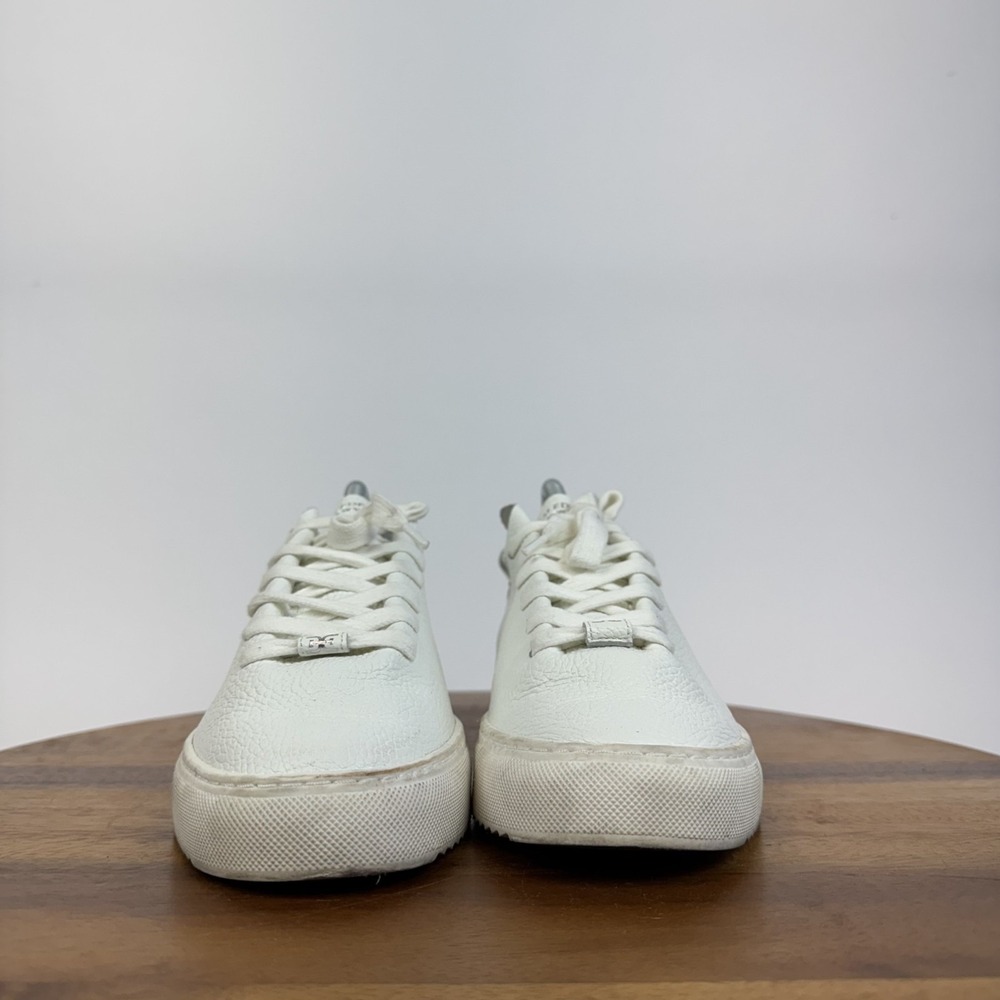 Womens Sam Edelman Poppy White Leather Comfort Casual Sneakers Shoes‎ Size 8.5 M - Picture 3 of 9